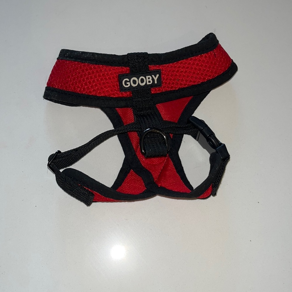 Red Gooby Comfort X Harness NWOT